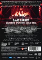 David Garrett: Unlimited (Live From The Arena Di Verona), 1 DVD - DVD