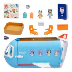 MOOSE Bluey Flugzeug 3-in-1-Verwandlungsspiel-Set