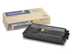 Toner-Kit von Kyocera. Schwarze Tonerkartusche in einer braunen Verpackung. Auf der Box steht 'TK-7105'.