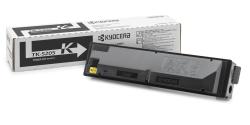 Schwarzer Toner für Drucker in einer Verpackung. Die Verpackung zeigt Anweisungen zur Verwendung.