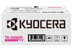 Weißer Karton mit schwarzem Aufdruck. Enthält einen Magenta Toner für Drucker.