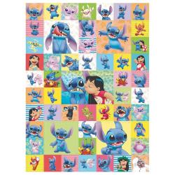 Mal-/Sticker-Set Disney Stitch 12 Malvorlagen 100 Sticker bunt