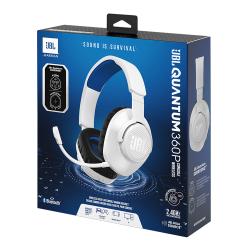 JBL Gaming-Headset Quantum 360P Console Wireless weiß