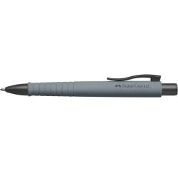 Faber-Castell Kugelschreiber - PolyBall Urban, grau/schwarz matt 