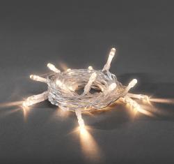 Lichterkette mit 50 warmweißen Dioden