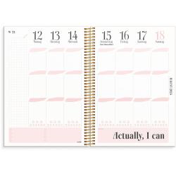 Burde Life Planner Pink Schülerkalender 2024/2025 - gebunden