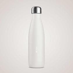 Thermosflasche Aqua White aus Edelstahl 500 ml weiß