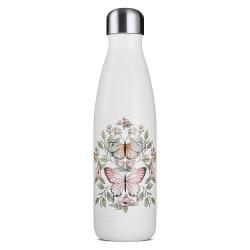 Thermosflasche Butterflies aus Edelstahl 500 ml bunt