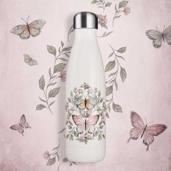 Thermosflasche Butterflies aus Edelstahl 500 ml bunt