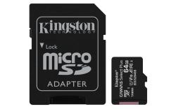 KINGSTON microSD Karte inkl. Adapter, 64GB 