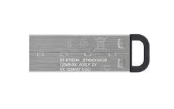 KINGSTON USB-Stick DataTraveler Kyson USB3.2 32 GB mit kappenlosem Metallgehäuse silber