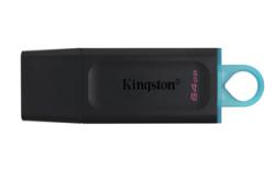 KINGSTON DataTraveler Exodia DTX/64GB USB-Stick 3.2 Gen 1 mit Schutzkappe und Schlüsselring