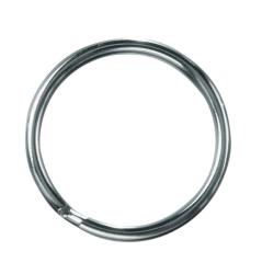 GLOREX Schlüsselringe Ø 25 mm 6 Stück silber