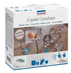 GLOREX Crystal-Gießharz 150 g inkl. Zubehör