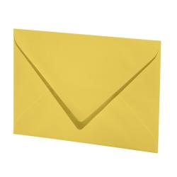Papierblock mit bunten, quadratischen Farbmustern. Gelbe Rückseite, Format B6.