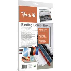 Peach Plastic Binding Combi Box