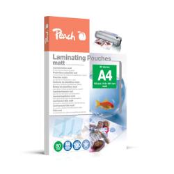 PEACH Laminierfolie Premiumqualität A4 80 mic beschreibbar matt 100 Stück