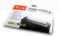 Verpackung für Shredder Öl Papier. Enthält eine Rolle zum Schmieren von Aktenvernichtern.