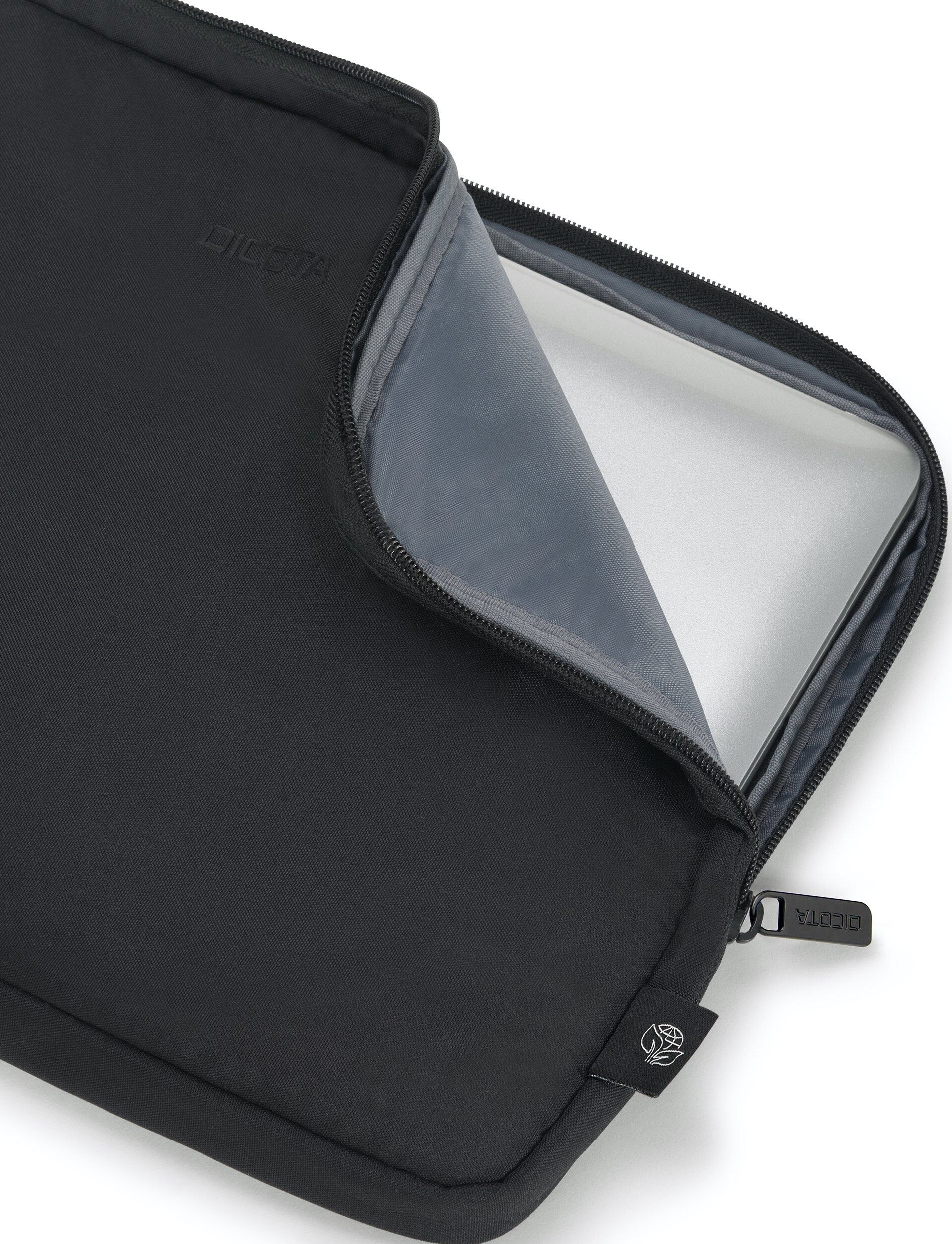 DICOTA Laptop Sleeve Eco BASE 14-14.1" schwarz