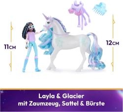 Unicorn Academy Layla und Einhorn Glacier Set