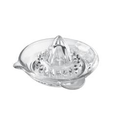 METALTEX Zitruspresse aus Glas transparent