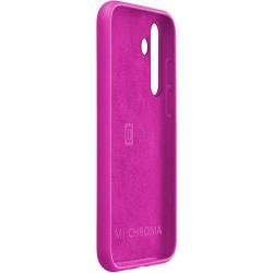 Handyhülle in lila für Samsung Galaxy A13 5G. Weiches Material mit geschwungenem Design.