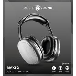 Music Sound Over-Ear Kopfhörer MAXI Bluetooth schwarz