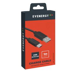 SBS Lade- und Datenkabel USB 2.0 auf Micro-USB 1 m schwarz