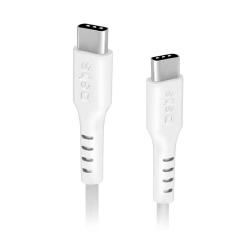 SBS Datenkabel USB-C- auf USB-C-Stecker 1,5 m weiß