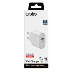 SBS Travel Charger 1x USB Type C PD 20W