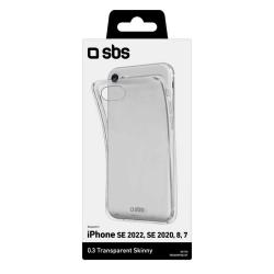 SBS Cover Skinny für iPhone SE 2022/SE 2020/8/7 transparent