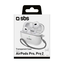 SBS TPU-Etui für Apple AirPods Pro 2 transparent