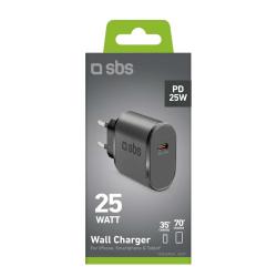 SBS Power-Delivery-Ladegerät 25 W schwarz