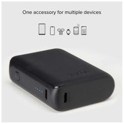 SBS Powerbank ultra-kompakt 10 000 mAh schwarz