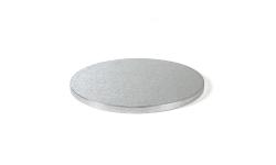 Tortenunterlage Ø 25 cm silber