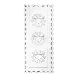 Tortenplatte 35 x 15 cm transparent