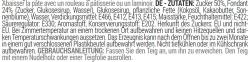 Verpackung mit weißer Zuckerpaste. Inhalt 500 Gramm, geeignet zum Dekorieren von Torten.
