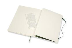 Moleskine Notizbuch, Xlarge, Punktraster, Soft Cover, Myrtengrün - Taschenbuch