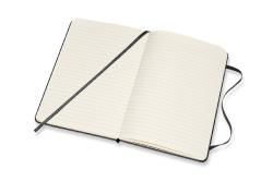 Moleskine Notizbuch, Medium, Liniert, Hard Cover, Schwarz - gebunden