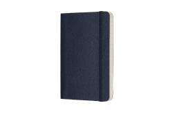 Moleskine Notizbuch Pocket/A6, Liniert, Soft Cover, Saphir - Taschenbuch