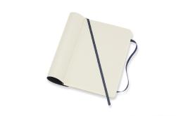 Moleskine Notizbuch Pocket/A6, Blanko, Soft Cover, Saphir - Taschenbuch