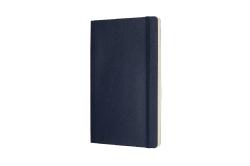 Moleskine Notizbuch Large/A5, Liniert, Soft Cover, Saphir - Taschenbuch