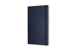 Moleskine Notizbuch Large/A5, Blanko, Soft Cover, Saphir - Taschenbuch