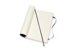 Moleskine Notizbuch Large/A5, Blanko, Soft Cover, Saphir - Taschenbuch