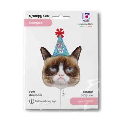 Folienballon Grumpy Cat Party Face 