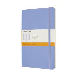 Moleskine Notizbuch Large/A5 Liniert, Hortensien Blau - Taschenbuch