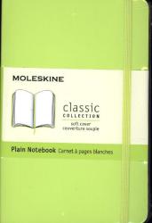 Moleskine Classic, Notizbuch Pocket/A6 Blanko, Limetten Grün - Taschenbuch