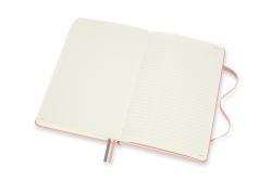 Moleskine Bullet Notizbuch Large/A5, 120G-Papier, Punktraster, Korallenpink - gebunden