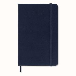 Moleskine 12 Monate Tageskalender 2025, Pocket/A6 - gebunden