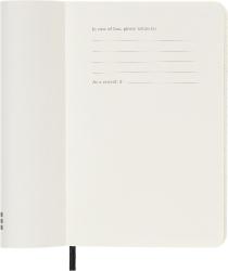 Moleskine 12 Monate Wochen Notizkalender 2025, Pocket/A6 - gebunden